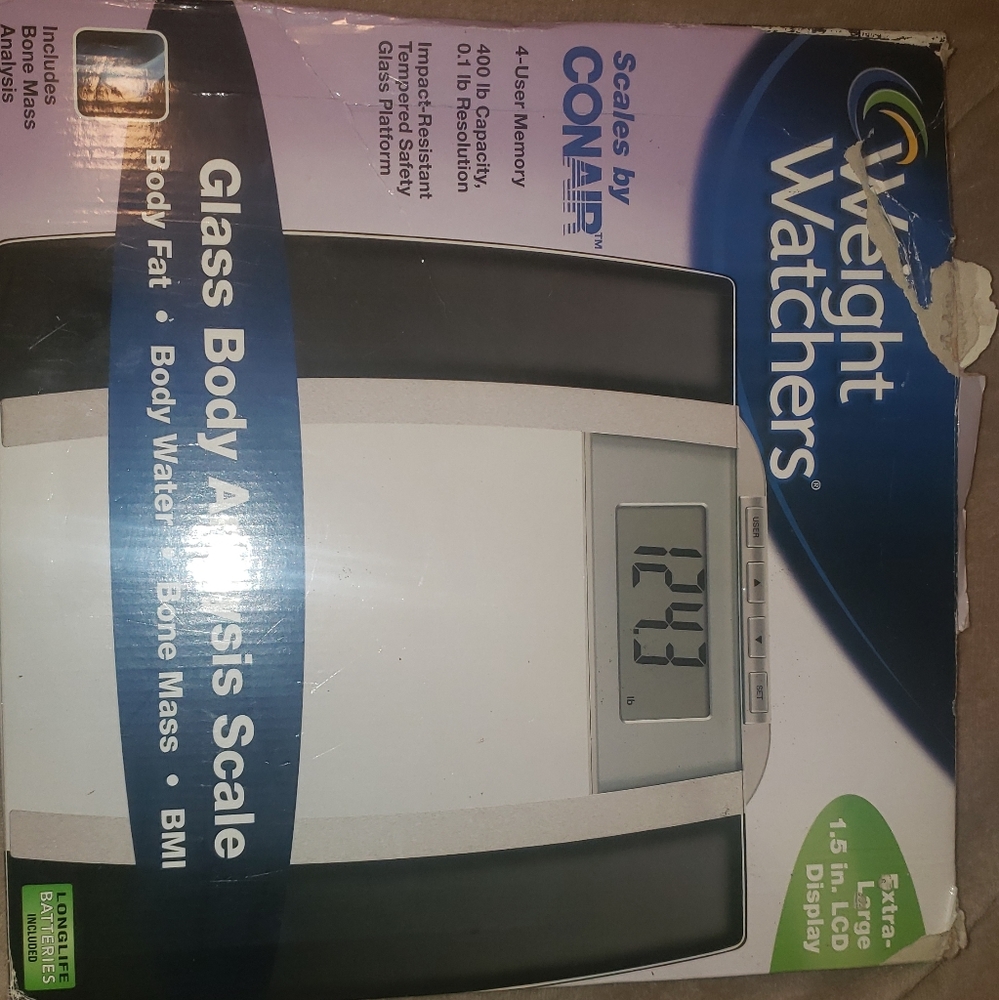 conair weight watchers scale.